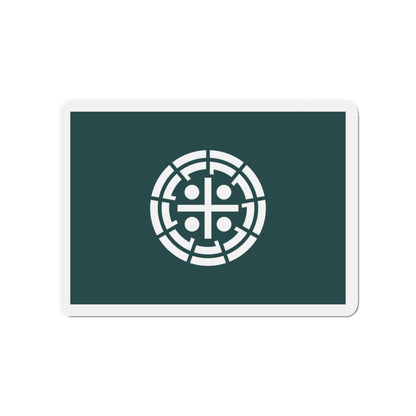 Flag of Kurume Fukuoka Japan - Die-Cut Magnet-3" x 3"-The Sticker Space