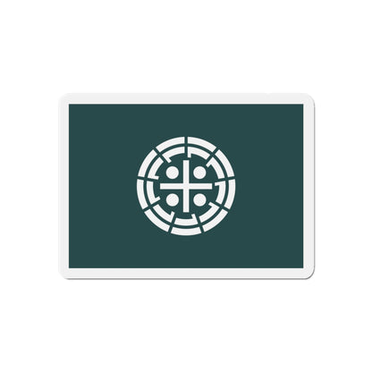 Flag of Kurume Fukuoka Japan - Die-Cut Magnet-6 × 6"-The Sticker Space