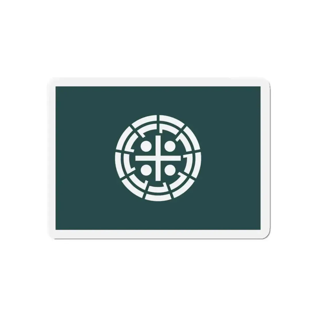 Flag of Kurume Fukuoka Japan - Refrigerator Magnet - The Sticker Space