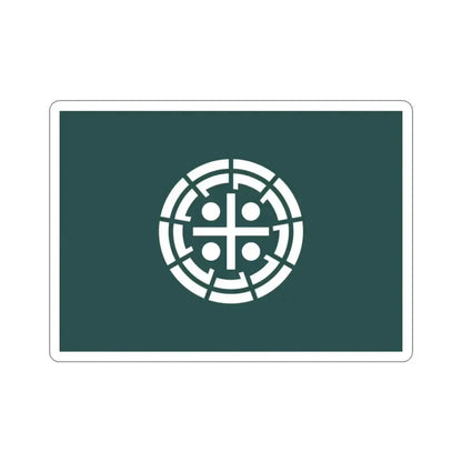 Flag of Kurume Fukuoka Japan STICKER Vinyl Die-Cut Decal 2 Inch - The Sticker Space