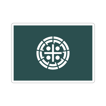 Flag of Kurume Fukuoka Japan STICKER Vinyl Die-Cut Decal-6 Inch-The Sticker Space