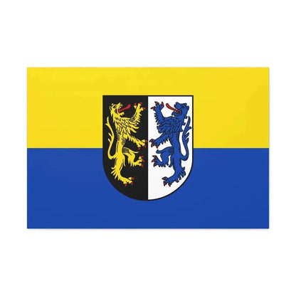 Flag of Kusel Germany - Canvas Wall Art - The Sticker Space