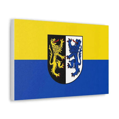 Flag of Kusel Germany - Canvas Wall Art - The Sticker Space