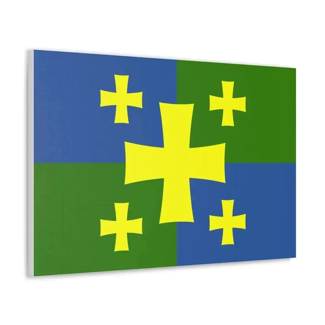 Flag of Kutaisi Georgia - Canvas Wall Art - The Sticker Space