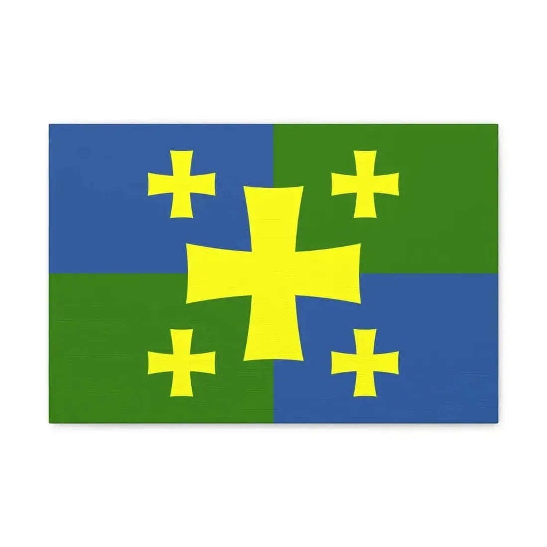 Flag of Kutaisi Georgia - Canvas Wall Art - The Sticker Space
