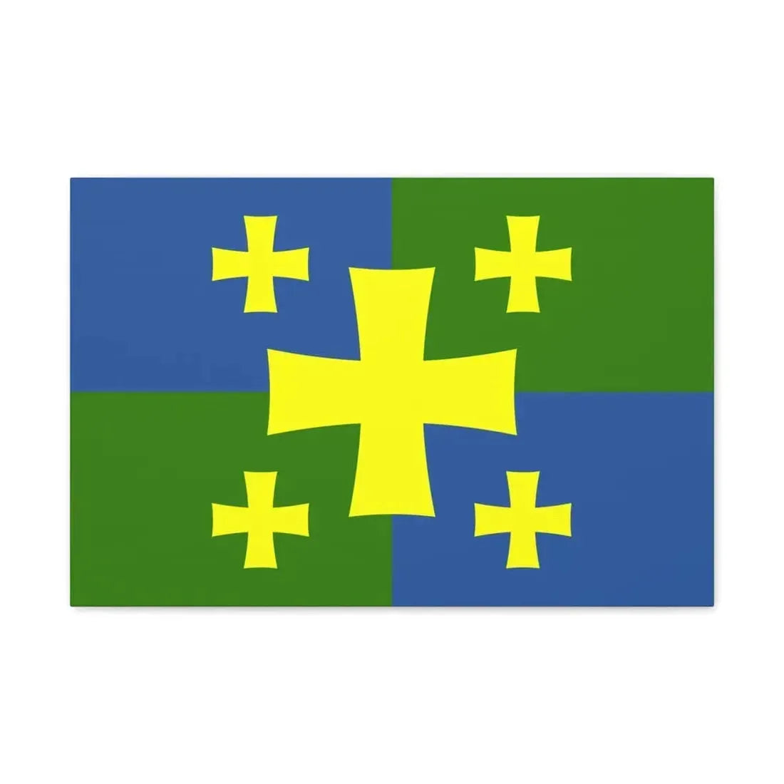 Flag of Kutaisi Georgia - Canvas Wall Art - The Sticker Space