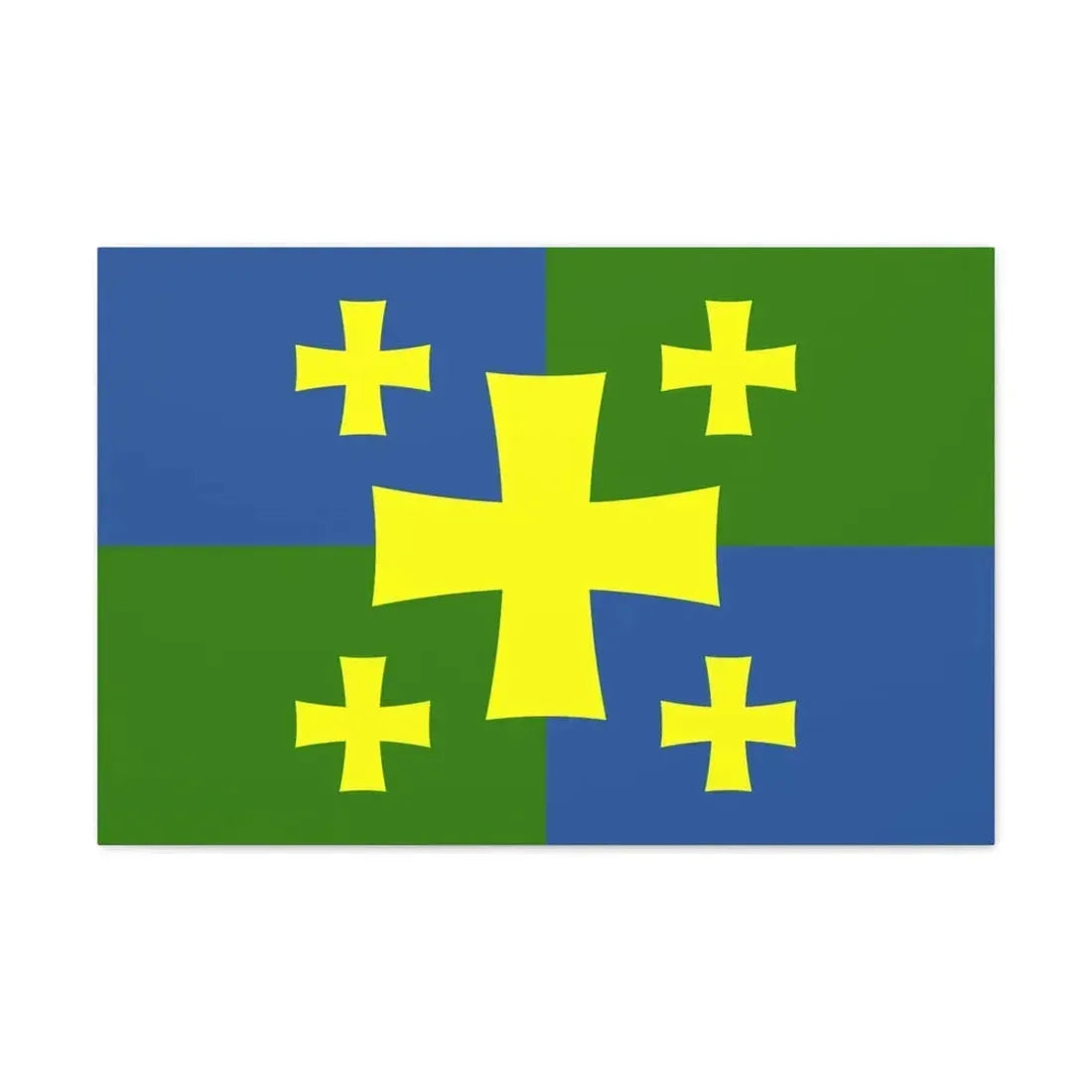 Flag of Kutaisi Georgia - Canvas Wall Art - The Sticker Space