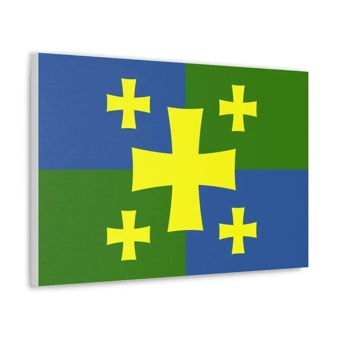 Flag of Kutaisi Georgia - Canvas Wall Art - The Sticker Space