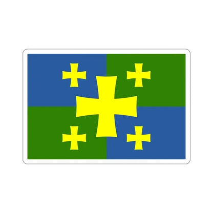 Flag of Kutaisi Georgia STICKER Vinyl Die-Cut Decal - The Sticker Space