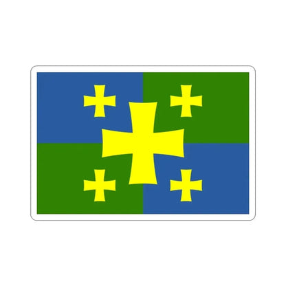 Flag of Kutaisi Georgia STICKER Vinyl Die-Cut Decal - The Sticker Space