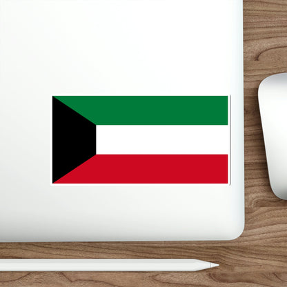 Flag of Kuwait STICKER Vinyl Die-Cut Decal-The Sticker Space