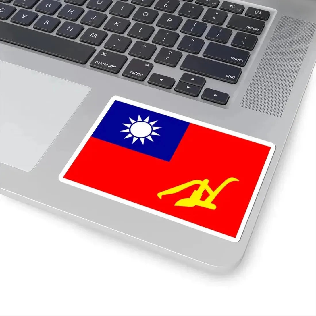 Flag of Kwangtung Peasants Association (China) STICKER Vinyl Kiss-Cut Decal - The Sticker Space