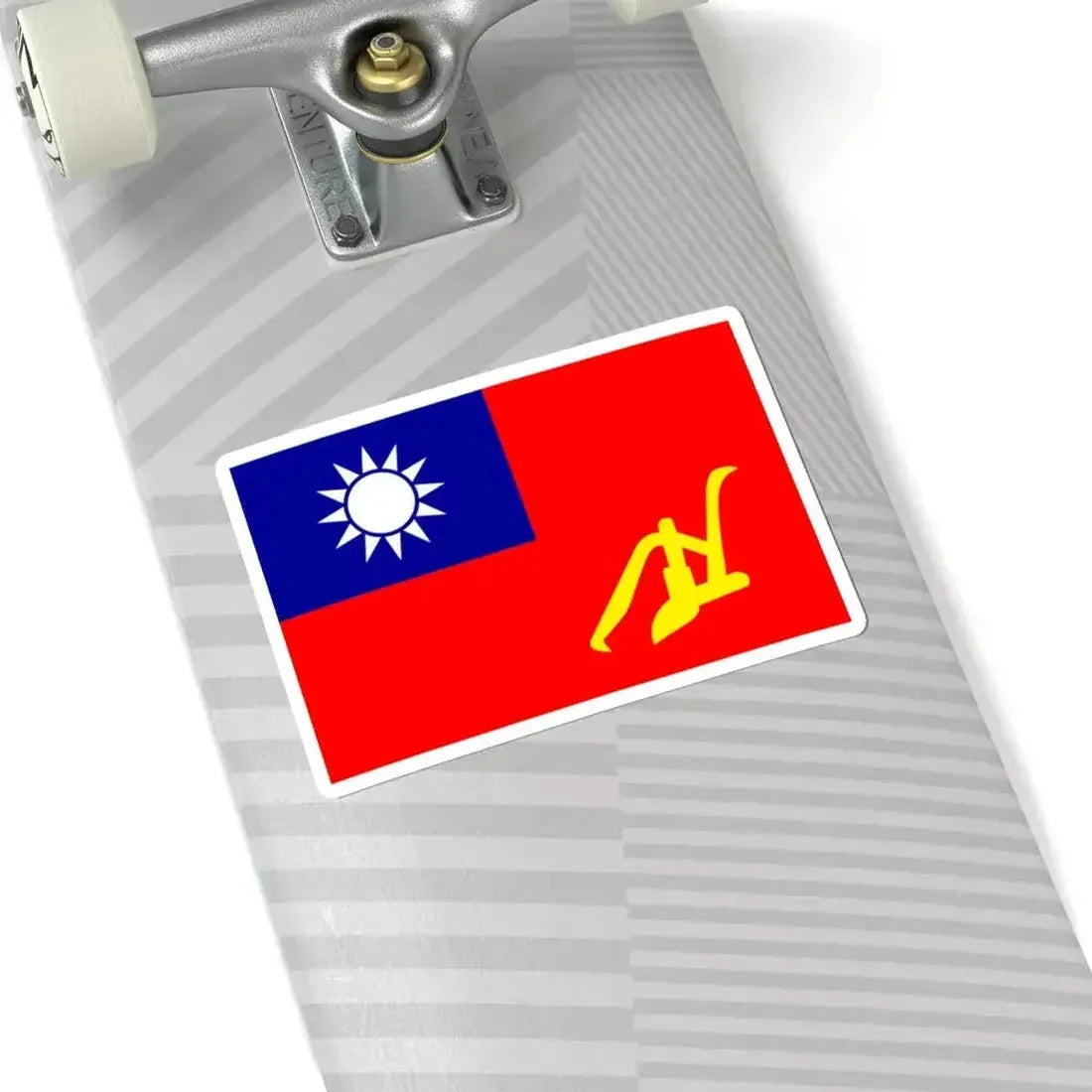 Flag of Kwangtung Peasants Association (China) STICKER Vinyl Kiss-Cut Decal - The Sticker Space