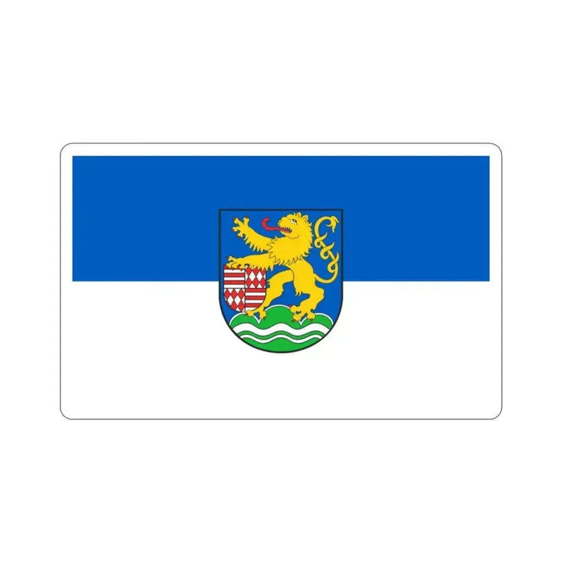 Flag of Kyffhäuserkreis Germany STICKER Vinyl Die-Cut Decal 2 Inch - The Sticker Space