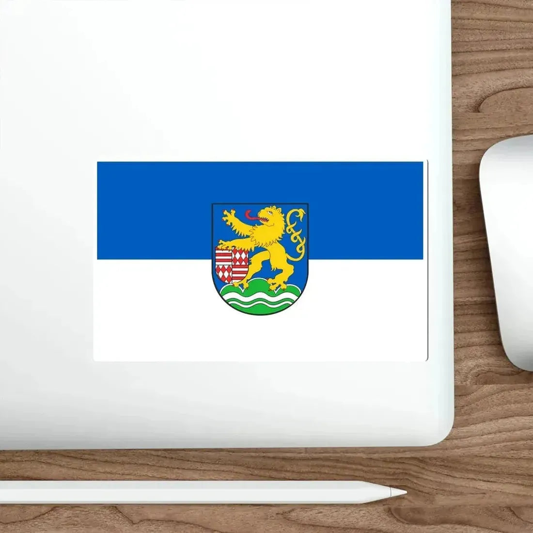 Flag of Kyffhäuserkreis Germany STICKER Vinyl Die-Cut Decal - The Sticker Space