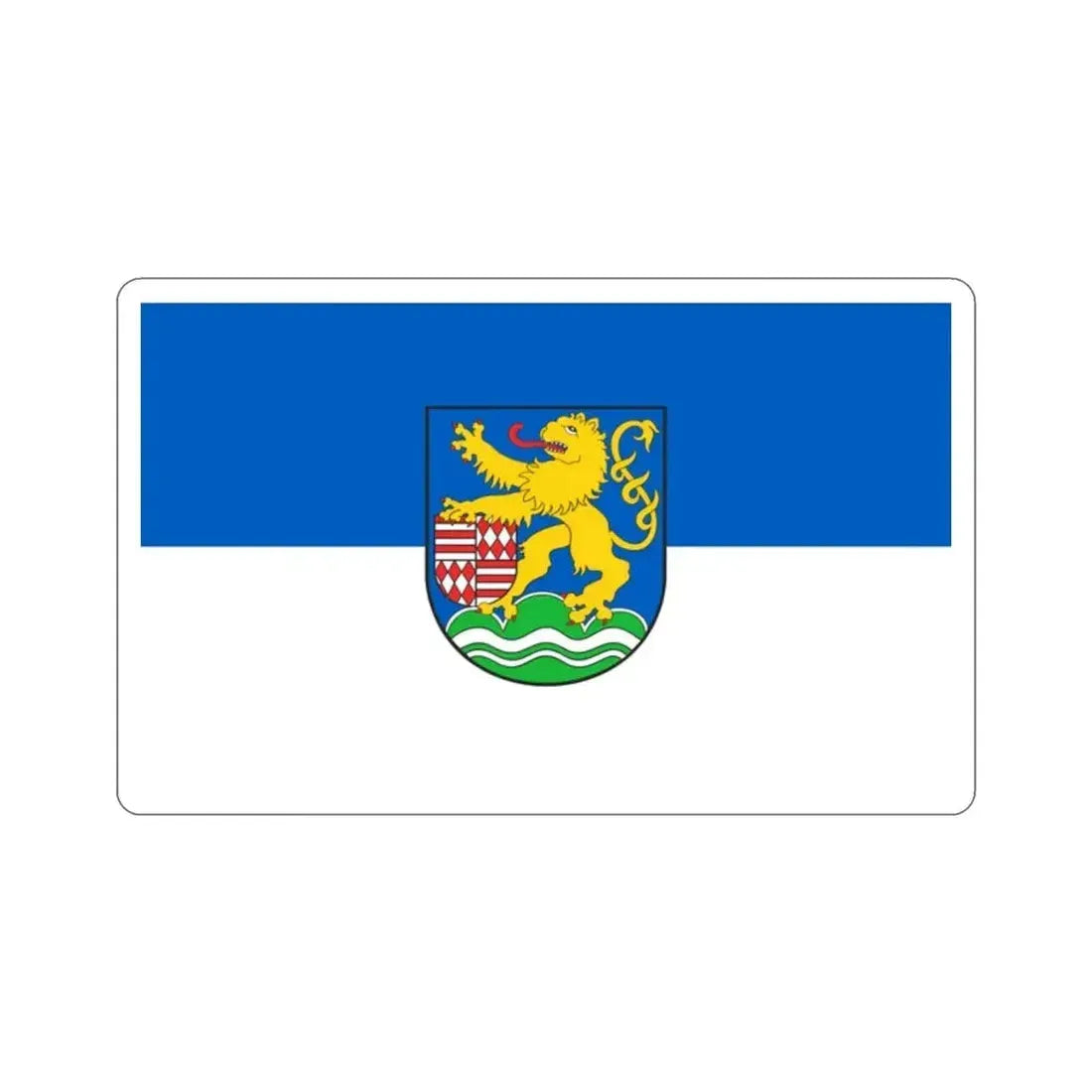 Flag of Kyffhäuserkreis Germany STICKER Vinyl Die-Cut Decal - The Sticker Space