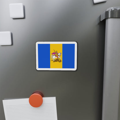 Flag of Kyiv Oblast Ukraine - Die-Cut Magnet-The Sticker Space