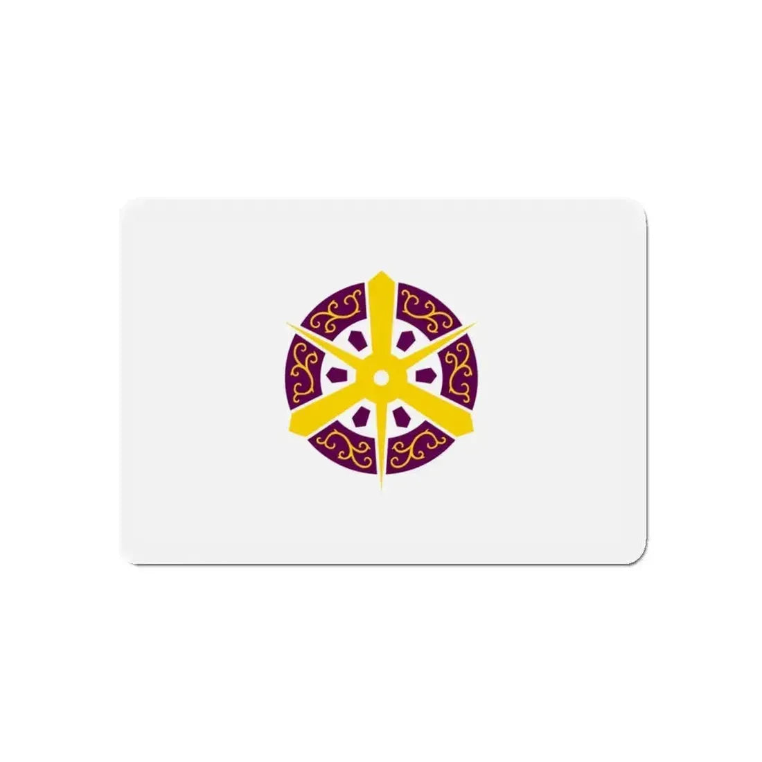 Flag of Kyoto City Japan - Refrigerator Magnet - The Sticker Space