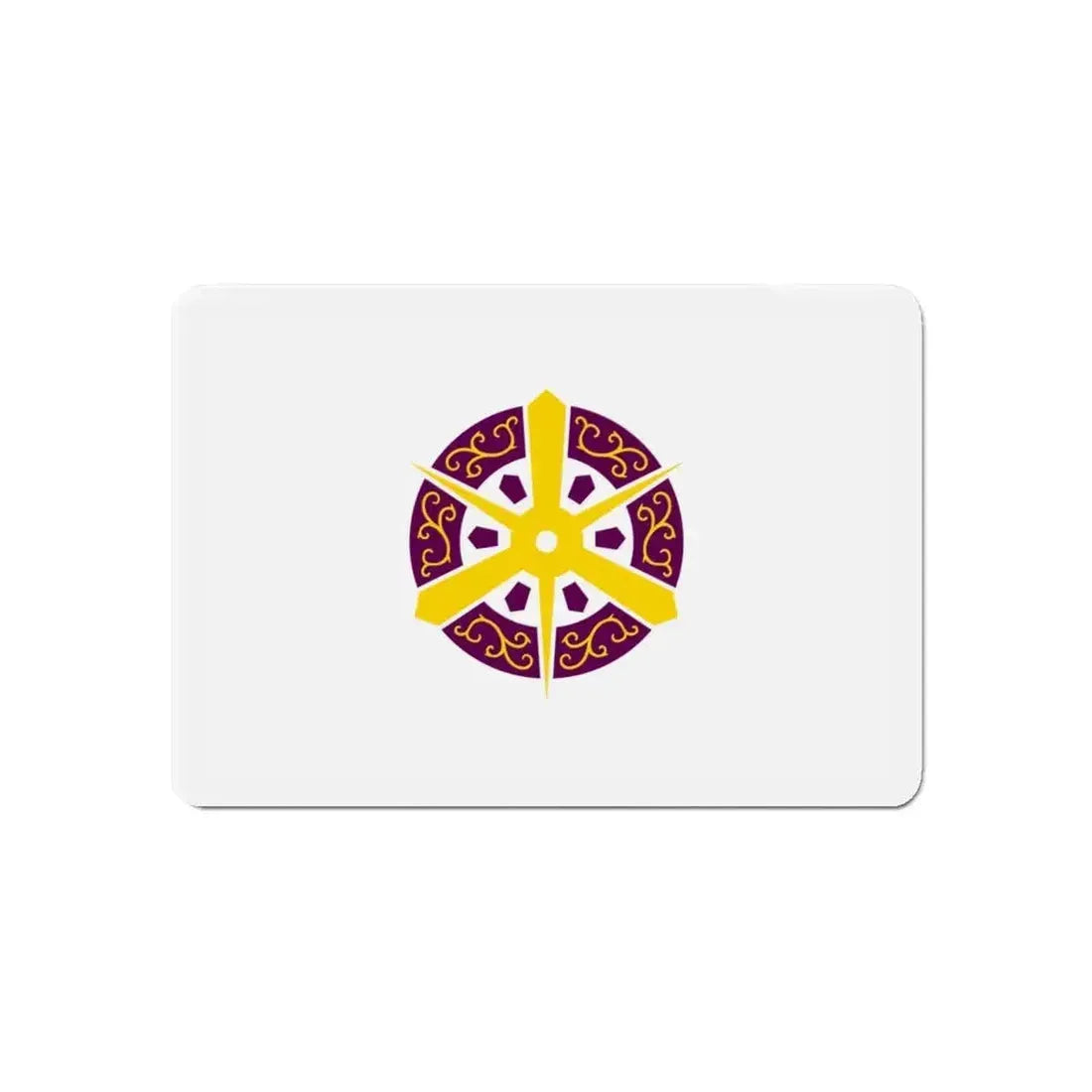 Flag of Kyoto City Japan - Refrigerator Magnet - The Sticker Space