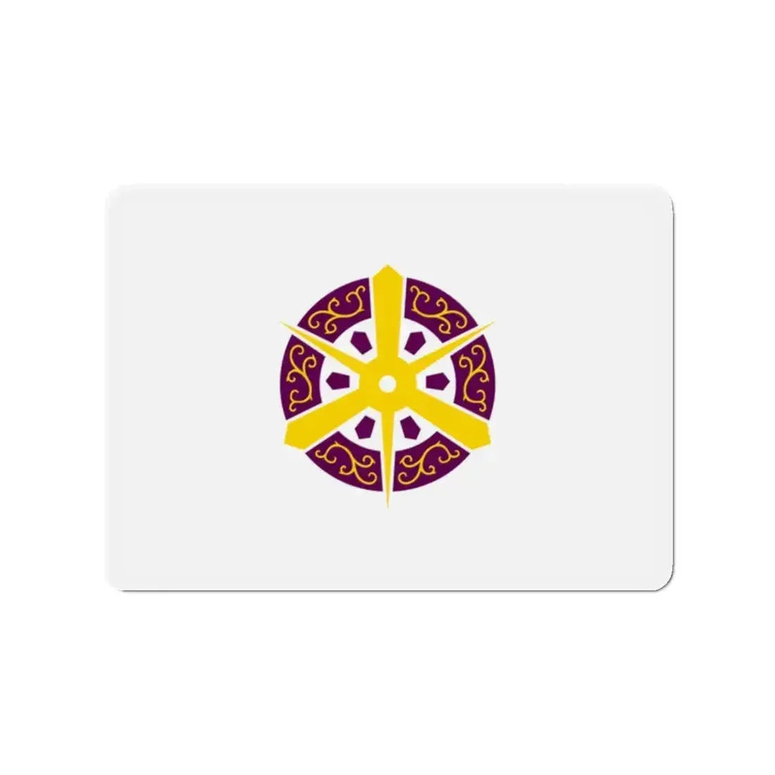 Flag of Kyoto City Japan - Refrigerator Magnet - The Sticker Space