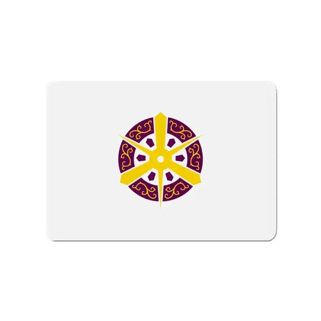 Flag of Kyoto City Japan - Refrigerator Magnet - The Sticker Space