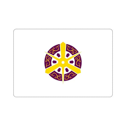 Flag of Kyoto City Japan STICKER Vinyl Die-Cut Decal 6 Inch - The Sticker Space