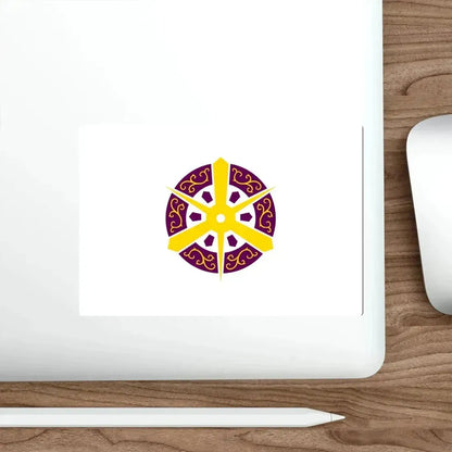 Flag of Kyoto City Japan STICKER Vinyl Die-Cut Decal - The Sticker Space