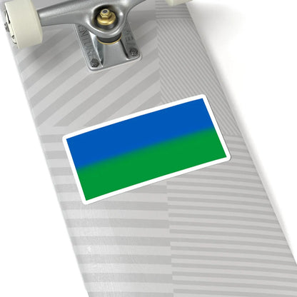 Flag of Kyrykivka (Ukraine) STICKER Vinyl Kiss-Cut Decal - The Sticker Space