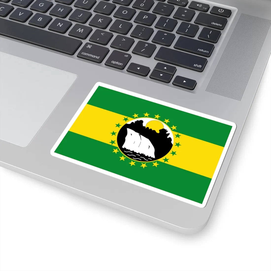 Flag of La Chorrera (Panama) STICKER Vinyl Kiss-Cut Decal - The Sticker Space