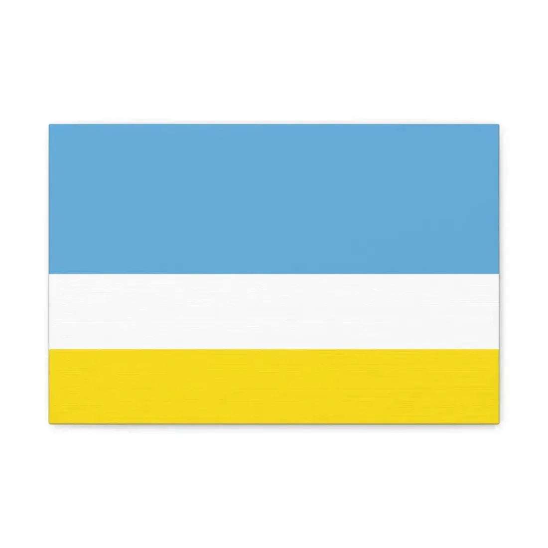 Flag of La Libertad Ecuador - Canvas Wall Art 18″ x 12″ 1.25" - The Sticker Space