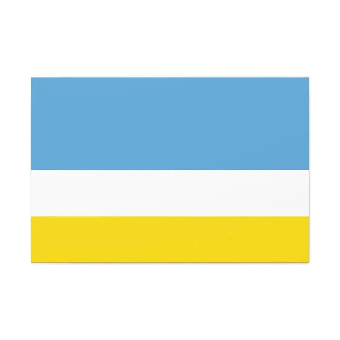 Flag of La Libertad Ecuador - Canvas Wall Art 36" x 24" 1.25" - The Sticker Space