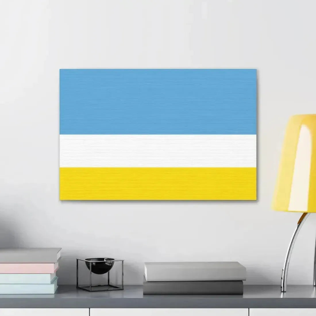 Flag of La Libertad Ecuador - Canvas Wall Art - The Sticker Space