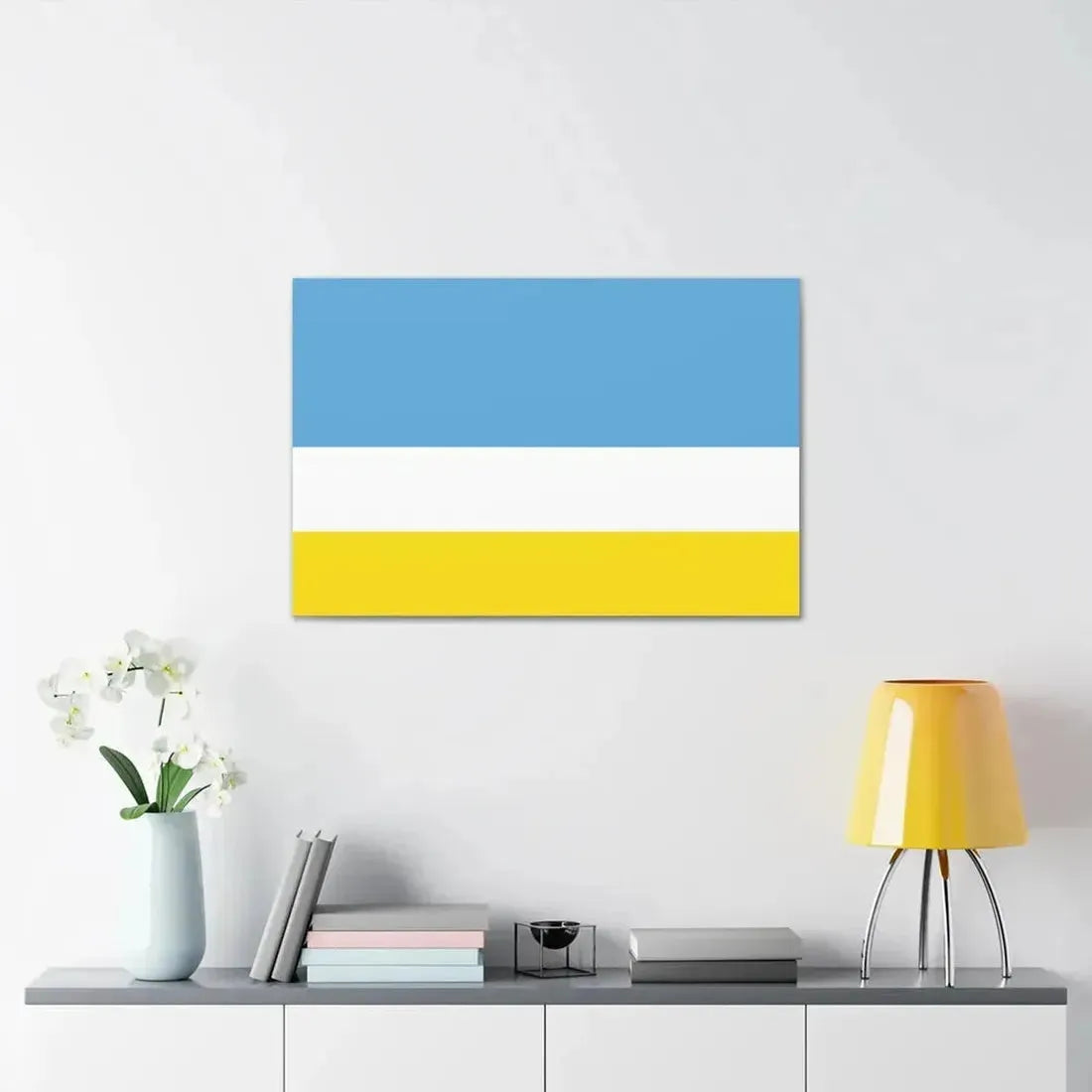 Flag of La Libertad Ecuador - Canvas Wall Art - The Sticker Space