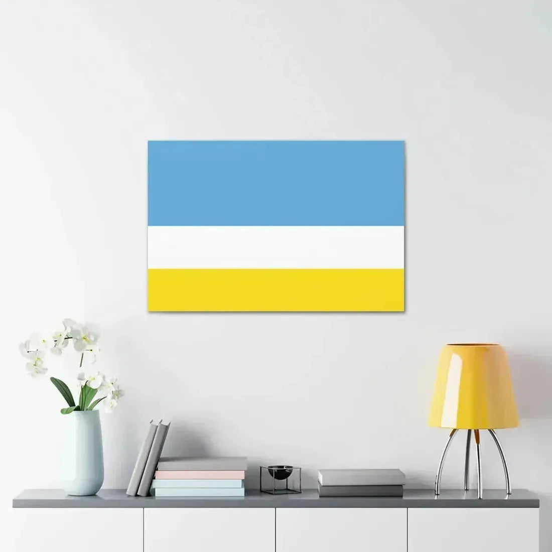 Flag of La Libertad Ecuador - Canvas Wall Art - The Sticker Space