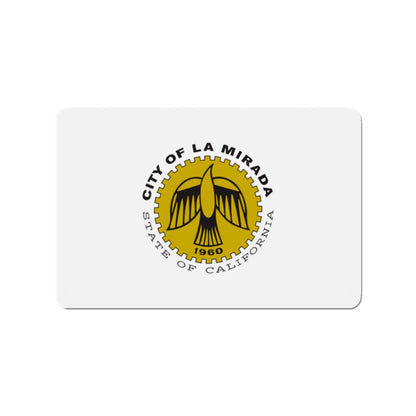 Flag of La Mirada California - Die-Cut Magnet-2" x 2"-The Sticker Space