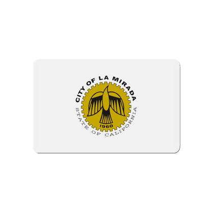 Flag of La Mirada California - Die-Cut Magnet-5" x 5"-The Sticker Space