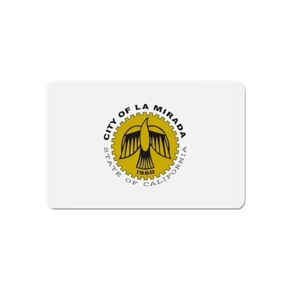 Flag of La Mirada California - Refrigerator Magnet - The Sticker Space