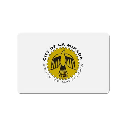 Flag of La Mirada California - Refrigerator Magnet - The Sticker Space
