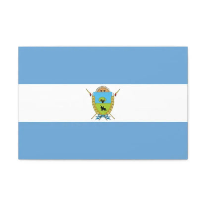 Flag of La Pampa Province Argentina - Canvas Wall Art 24″ x 16″ 1.25" - The Sticker Space