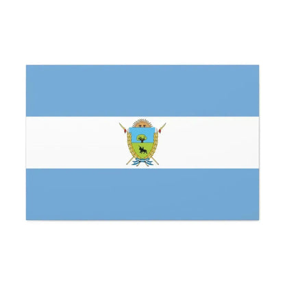 Flag of La Pampa Province Argentina - Canvas Wall Art - The Sticker Space