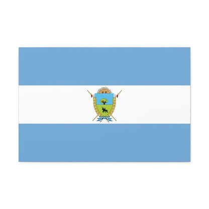 Flag of La Pampa Province Argentina - Canvas Wall Art - The Sticker Space