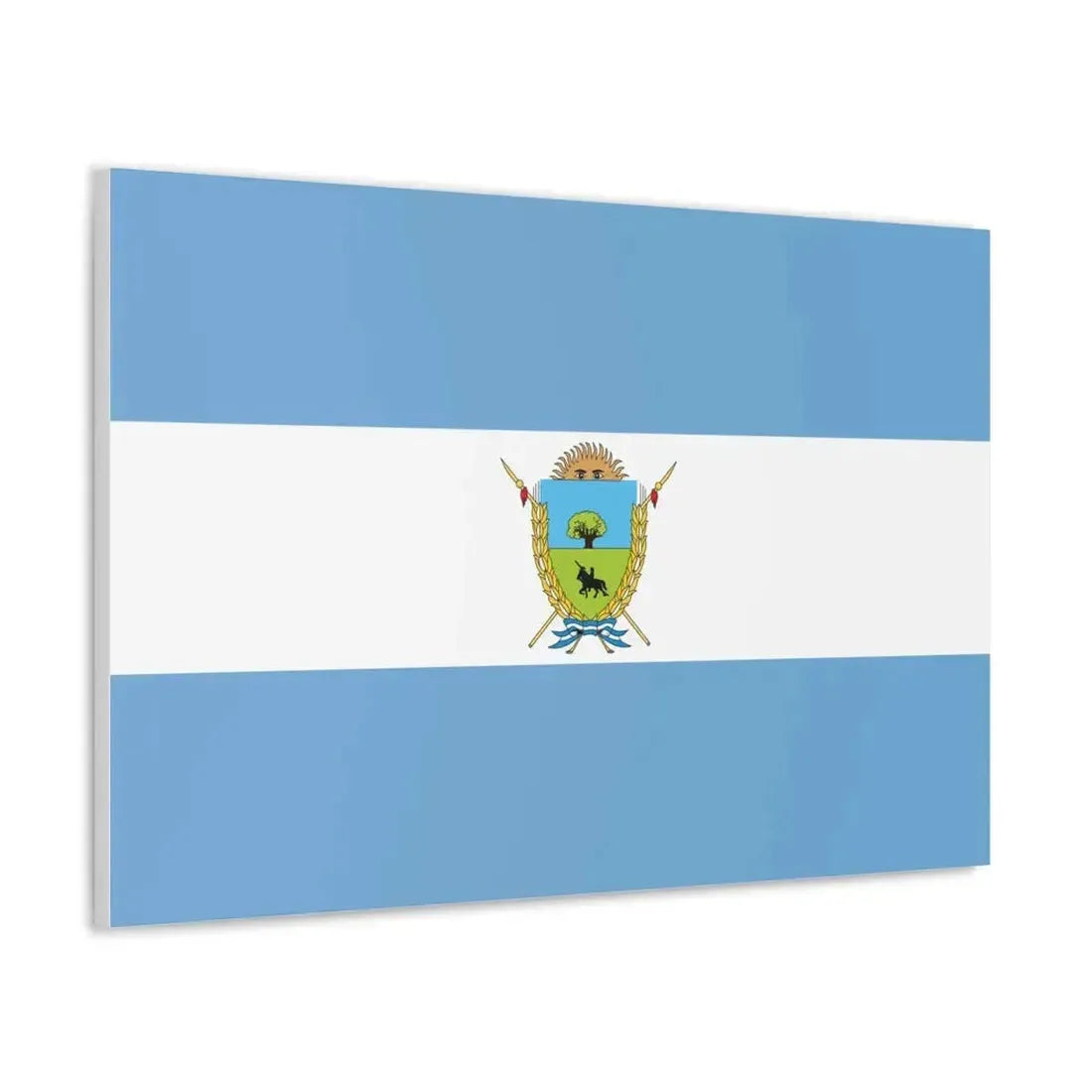 Flag of La Pampa Province Argentina - Canvas Wall Art - The Sticker Space
