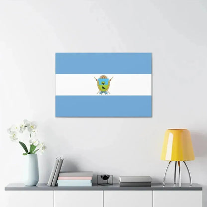 Flag of La Pampa Province Argentina - Canvas Wall Art - The Sticker Space