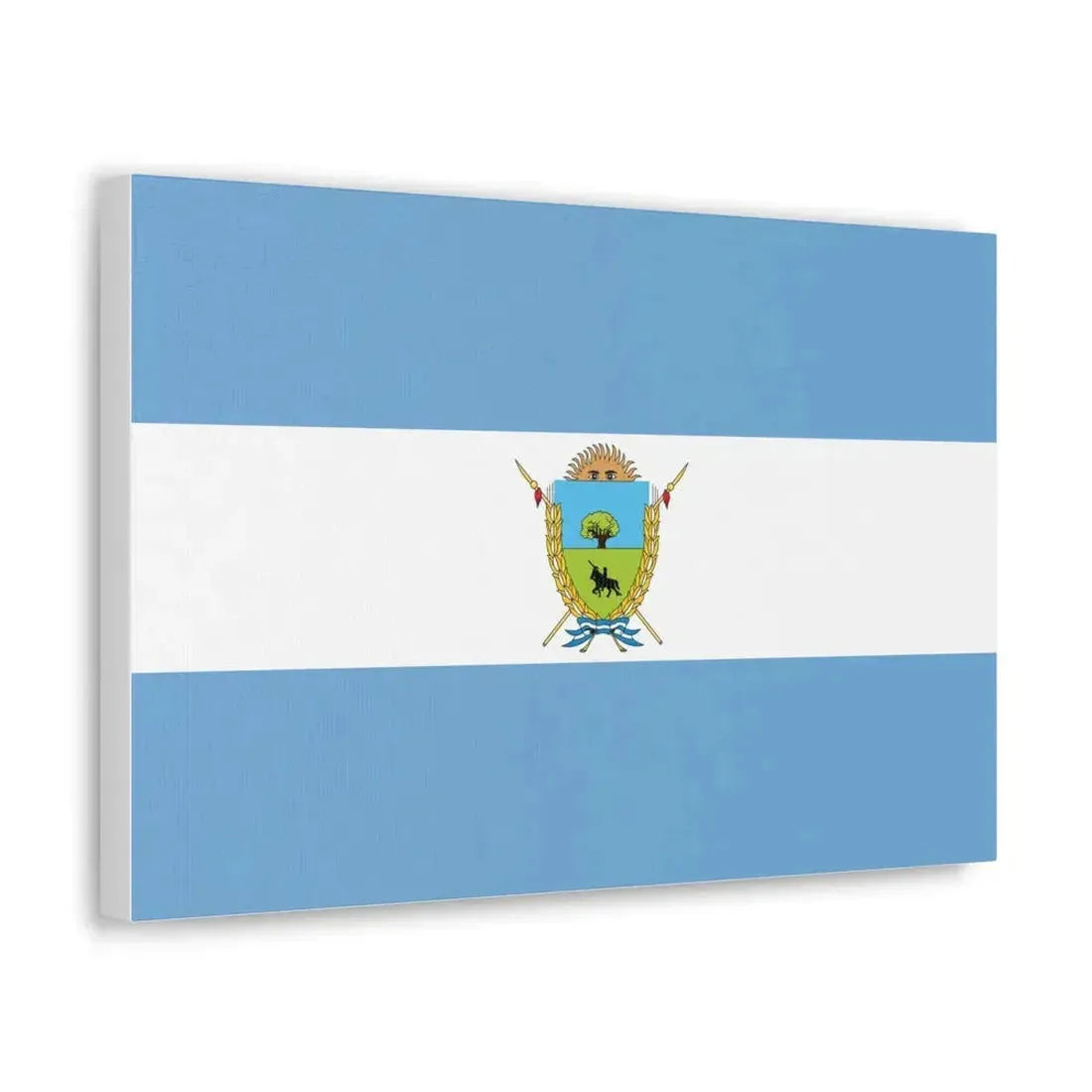 Flag of La Pampa Province Argentina - Canvas Wall Art - The Sticker Space