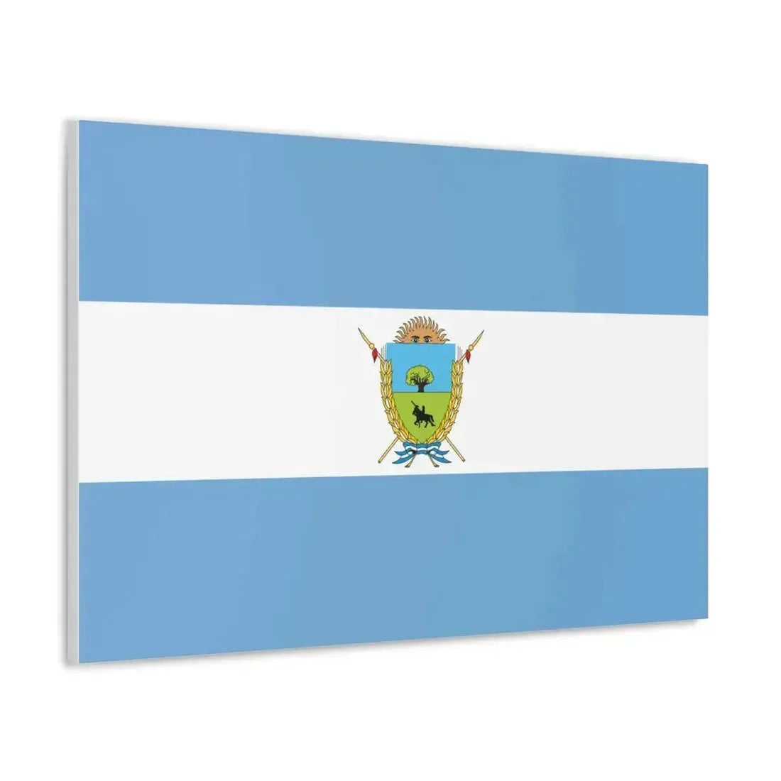 Flag of La Pampa Province Argentina - Canvas Wall Art - The Sticker Space