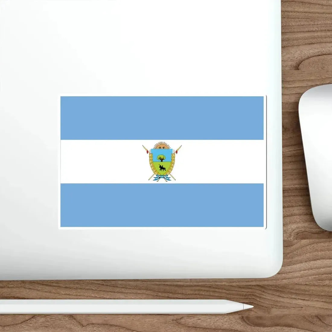 Flag of La Pampa Province Argentina STICKER Vinyl Die-Cut Decal - The Sticker Space