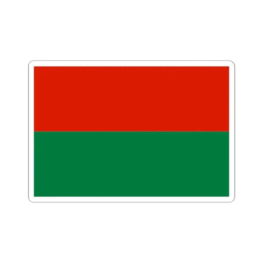 Flag of La paz (Bolivia) STICKER Vinyl Kiss-Cut Decal 2 Inch White - The Sticker Space