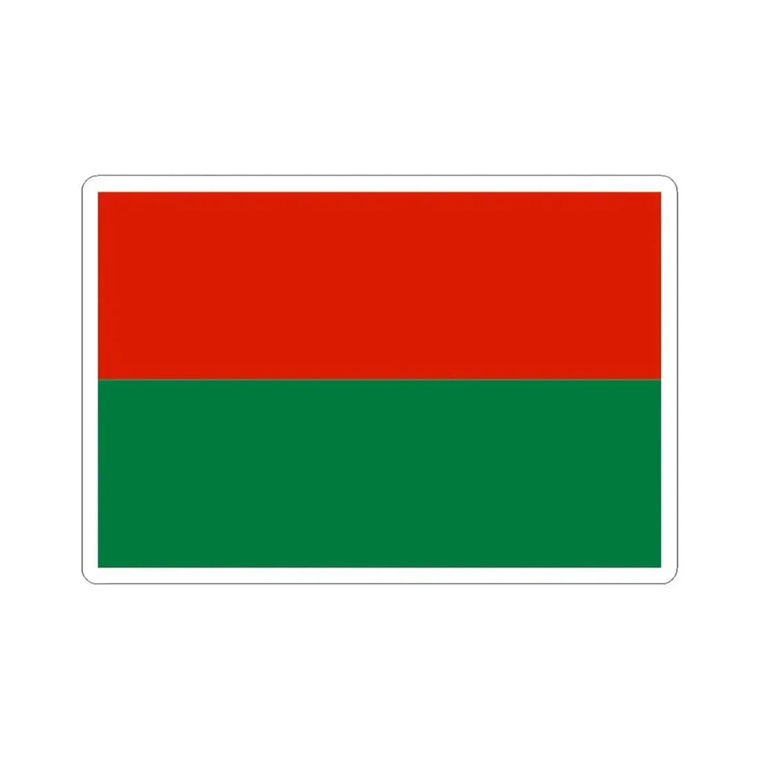 Flag of La paz (Bolivia) STICKER Vinyl Kiss-Cut Decal 3 Inch White - The Sticker Space