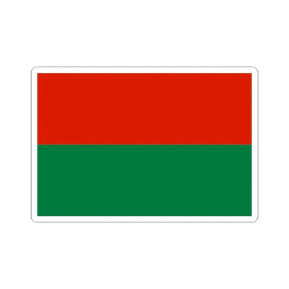 Flag of La paz (Bolivia) STICKER Vinyl Kiss-Cut Decal 3 Inch White - The Sticker Space