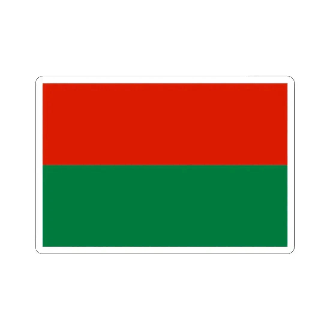 Flag of La paz (Bolivia) STICKER Vinyl Kiss-Cut Decal 6 Inch White - The Sticker Space